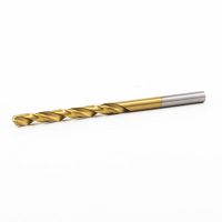 3/16&quot; x  3 1/4&quot; Metal & Wood Titanium Professional Drill Bit  Recyclable Exchangeable